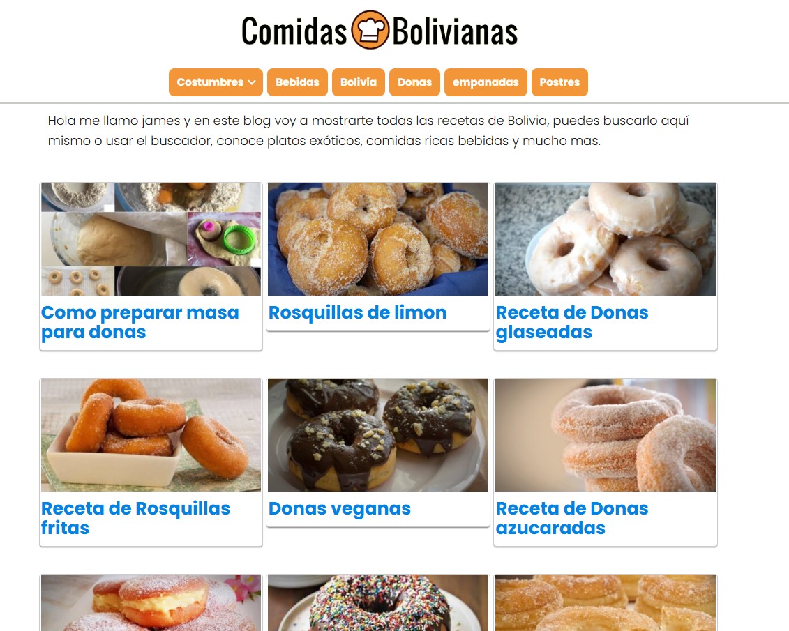 Comidas Bolivianas